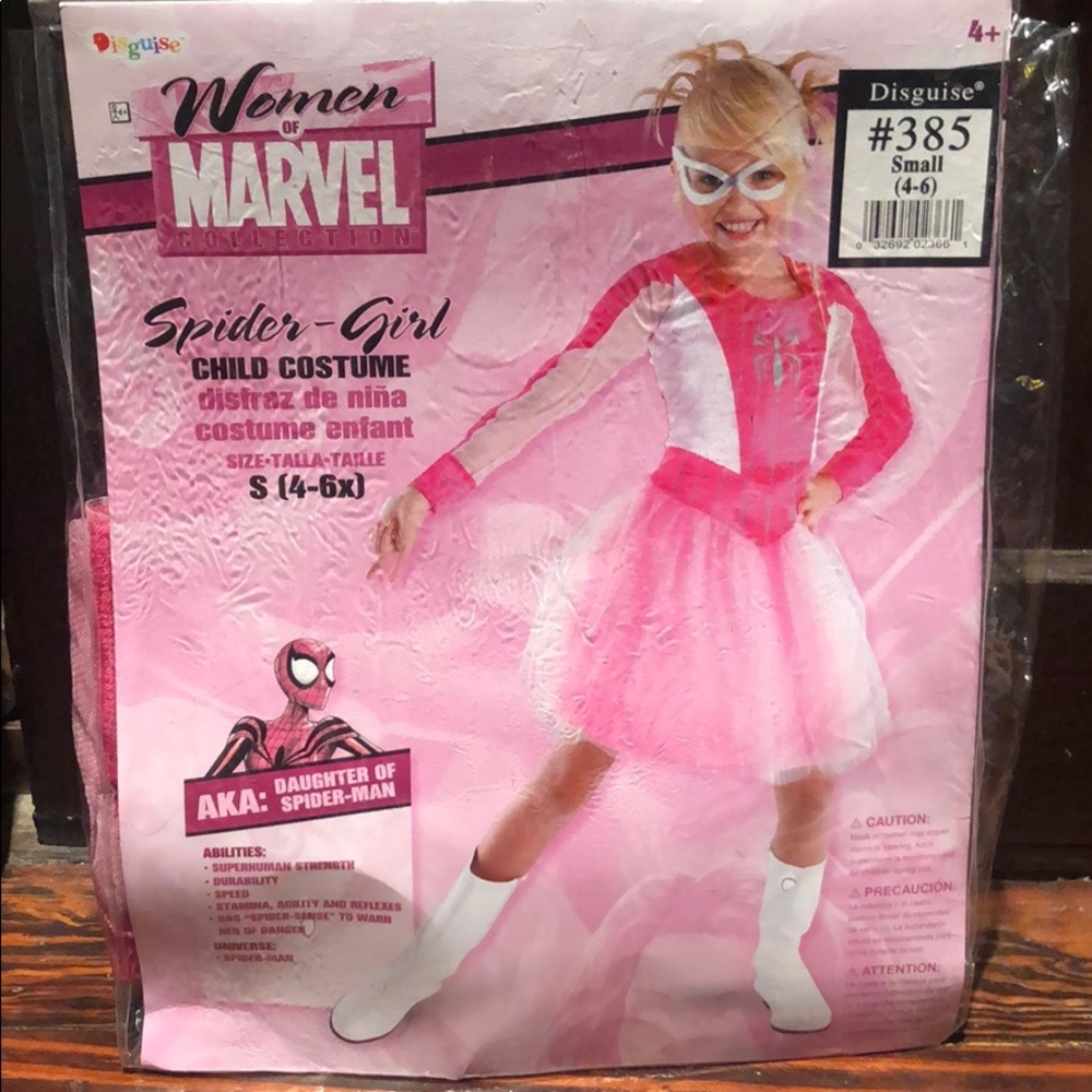 Halloween costume spider-girl for girls